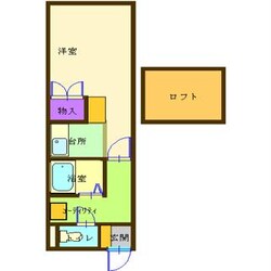 レオパレス北34条第1の物件間取画像